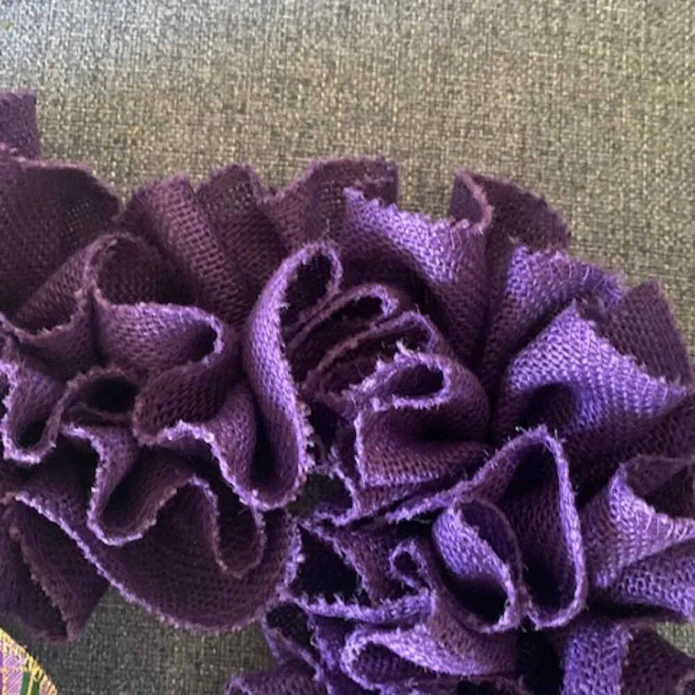 Valentine's Day Purple Wreath